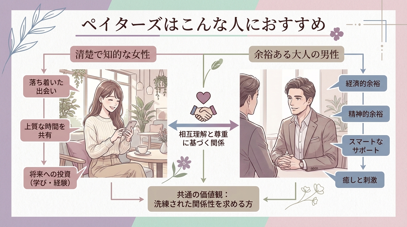 ペイターズはこんな人におすすめ